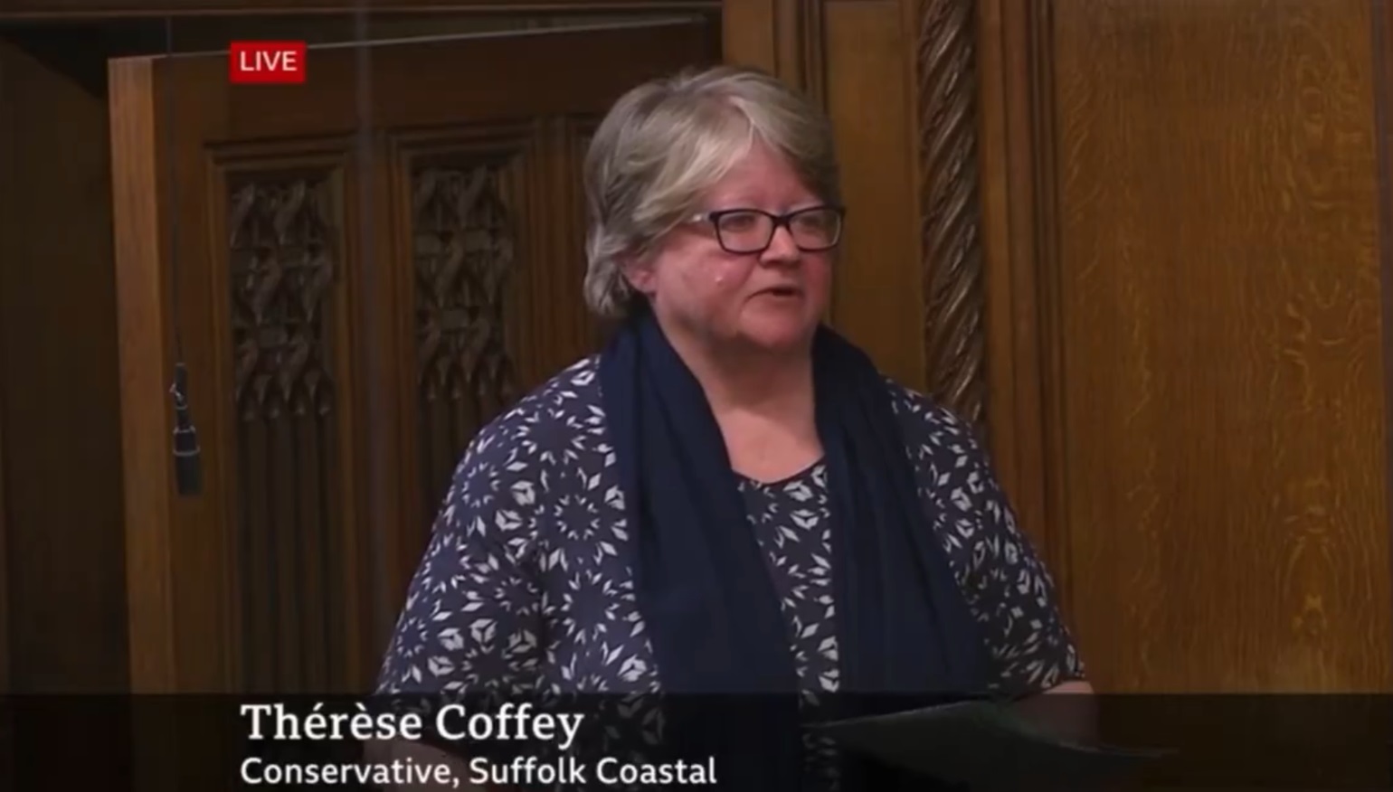 Thérèse Coffey humiliated for appearing to not know the capital of