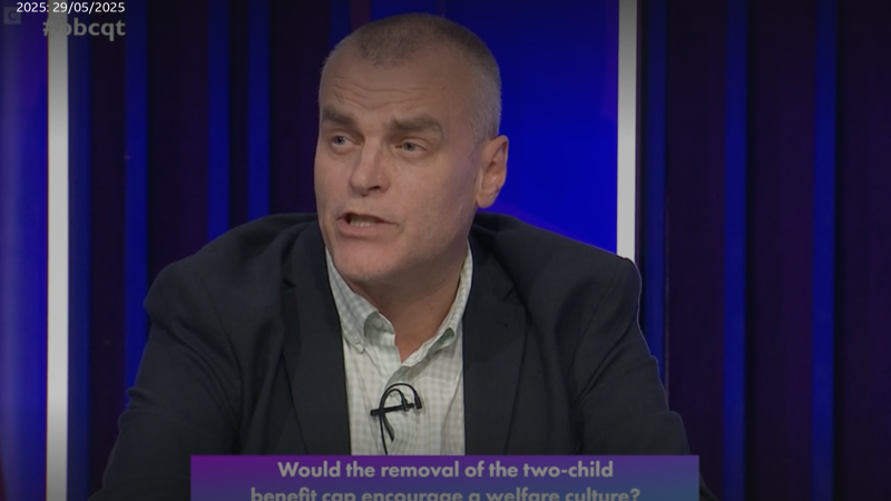 Tim Montgomerie speaking on BBC Question Time