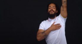 Bob Vylan performing at Glastonbury