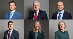 Photos of Adrian Ramsay, John McDonnell, Stephen Flynn, Richard Burgon, Sian Berry, Liz Saville Roberts