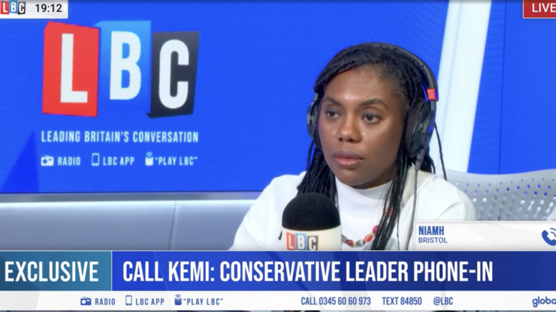Kemi Badenoch on LBC