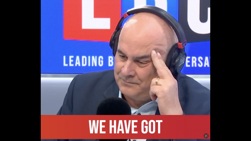 LBC's Iain Dale challenging a Reform councillor