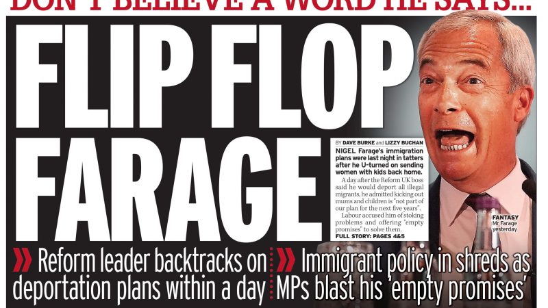 flip flop farage