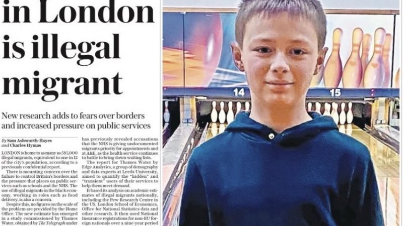 telegraph front page