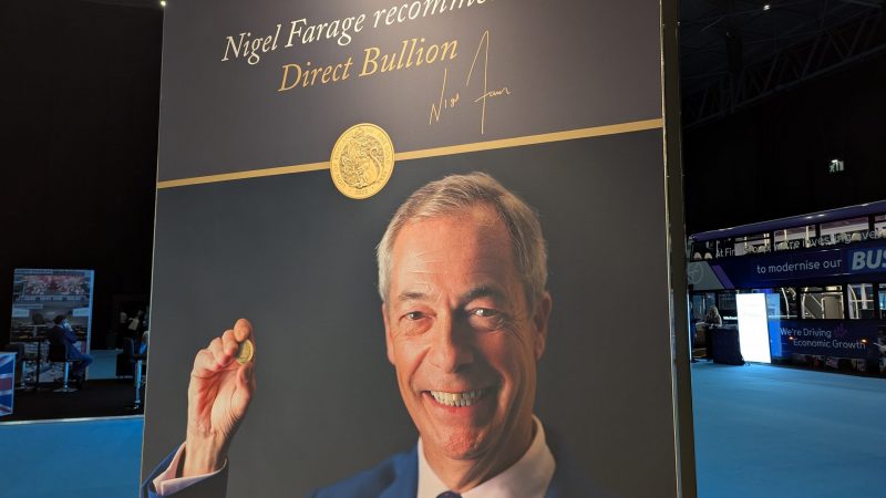 Nigel Farage promoting Direct Bullion