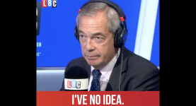 Nigel Farage refuses to condemn Trump's comments on LBC