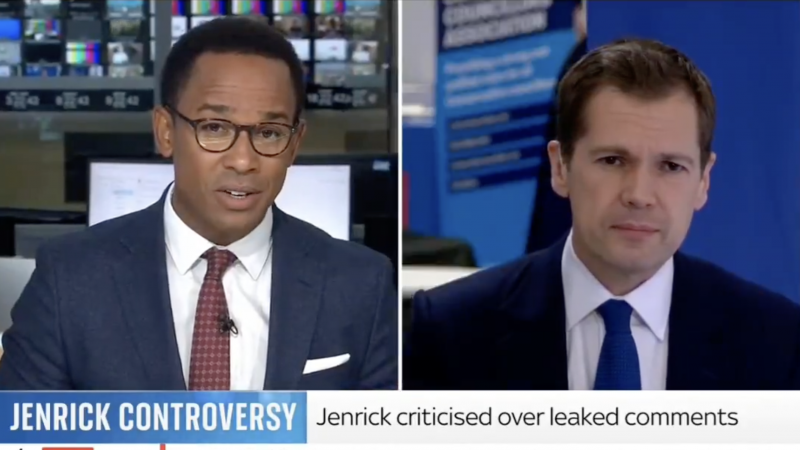 Robert Jenrick criticised over 'didn't see a white face' comments