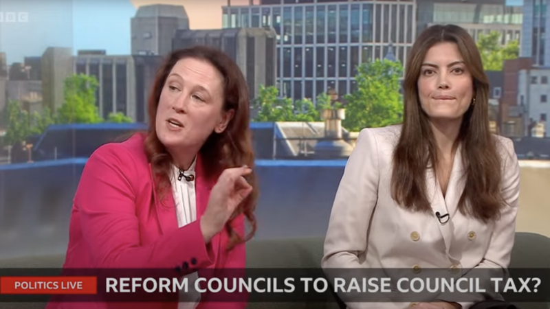 Emily Darlington MP schools Reform's Laila Cunningham over council savings claims