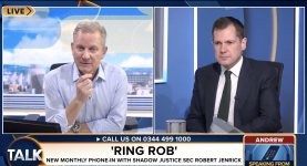 Robert Jenrick on TalkTV saying he would 'probably' ban the burqa