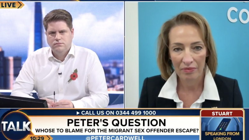 Sarah Pochin on TalkTV