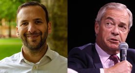 Zack Polanski and Nigel Farage