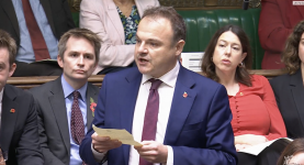 Tristan Osborne MP criticised Reform's poor leadership of Kent County Council at PMQs