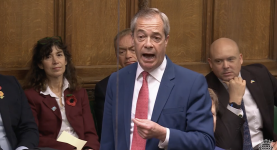 Nigel Farage at PMQs