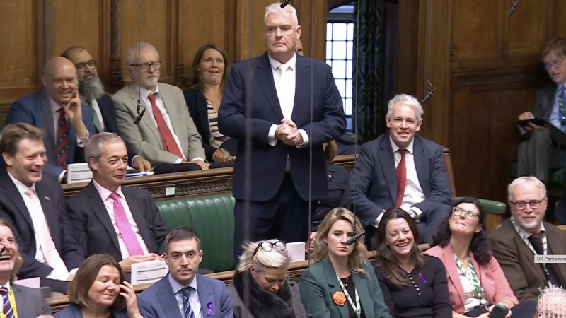 Lee Anderson was mocked at PMQs