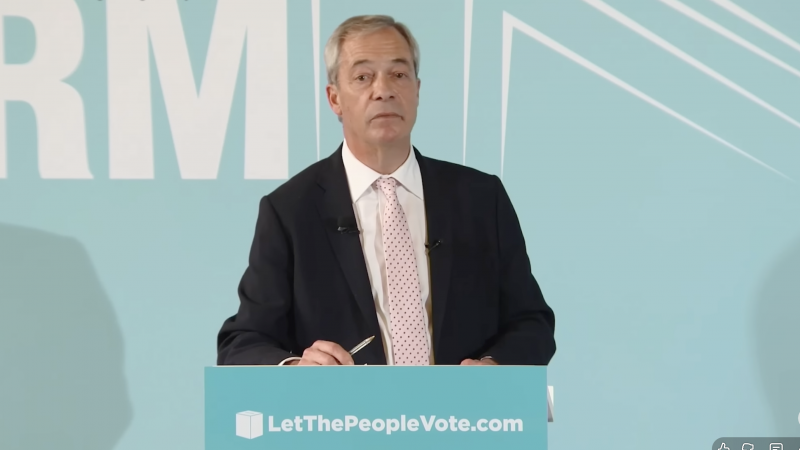 Nigel Farage loses his cool over questions about racism allegations