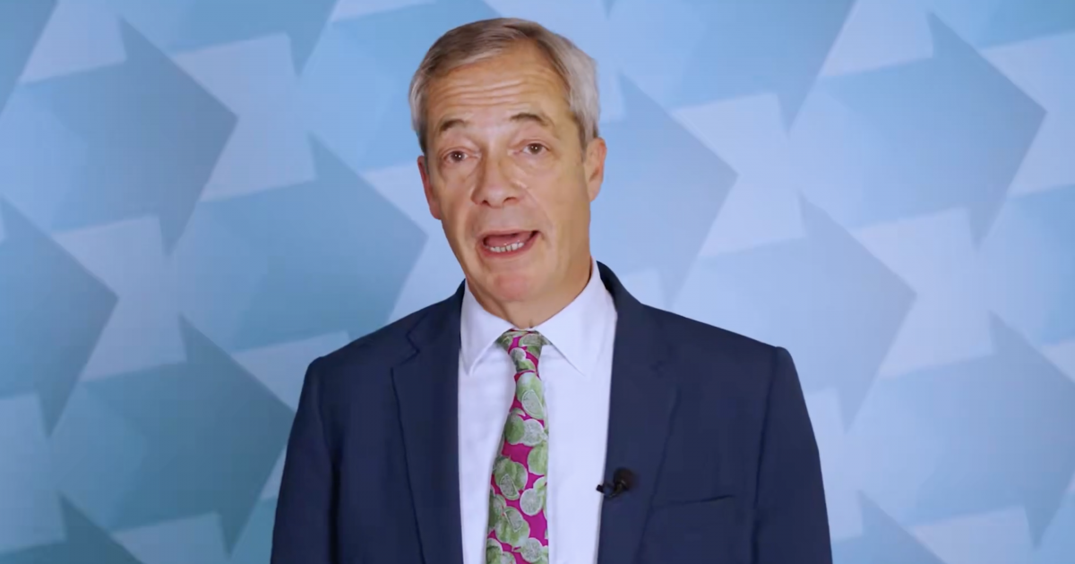 Farage criticised over unproven claim white men are losing jobs because