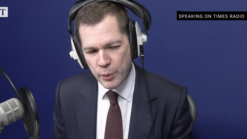 Robert Jenrick tells a female journalist she needs her 'head checking'