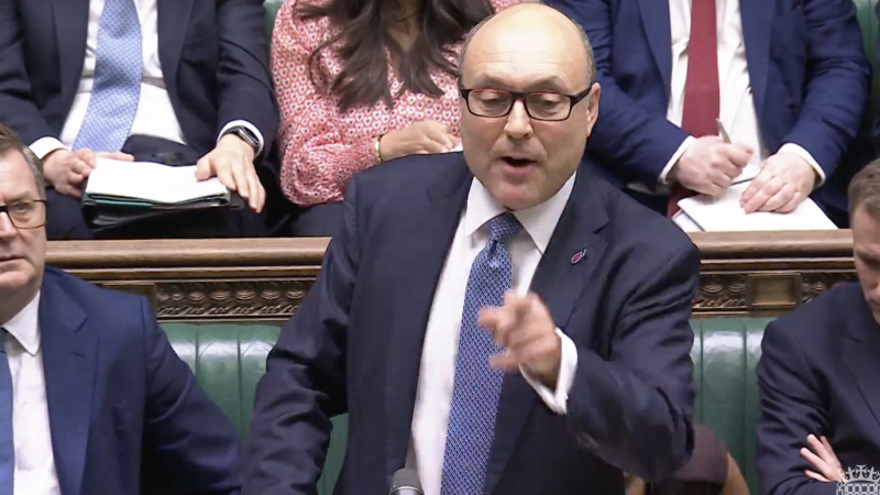 Andrew Griffith gets mocked at PMQs