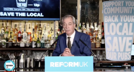 Nigel Farage refuses to debate Zack Polanski