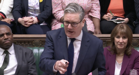 Keir Starmer at PMQs