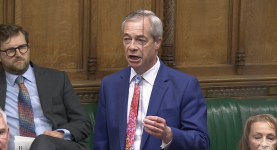 Nigel Farage at PMQs