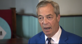 Nigel Farage defends Senedd candidate's Nazi salute