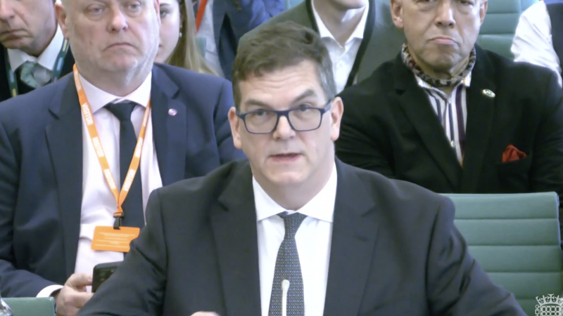 Sir Olly Robbins giving evidence on Peter Mandelson's appointment