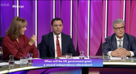Anas Sarwar roasts Reform UK on Question Time